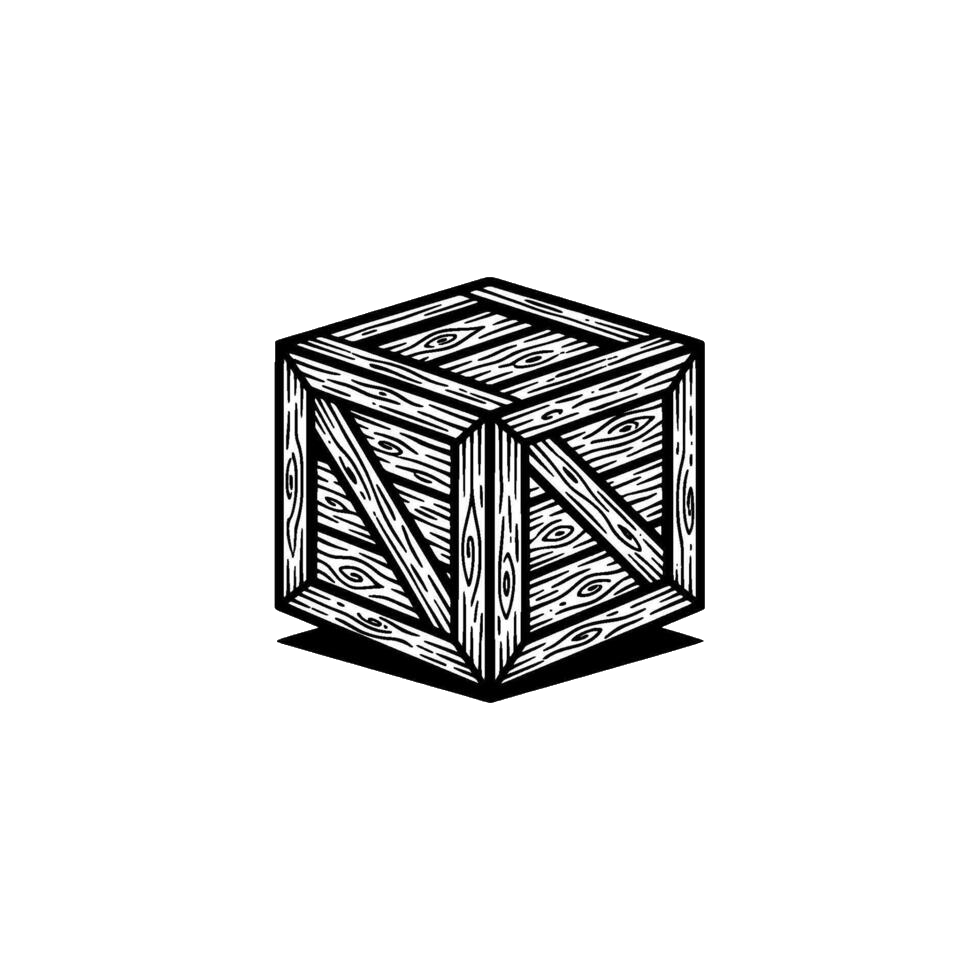 wooden crate
